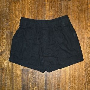 GAP High Waist Black Women's Cotton Shorts Size XS